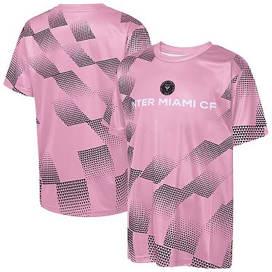Youth Outerstuff Pink Inter Miami CF Sheer Thrill T-Shirt