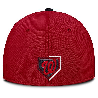 Men's Nike Red Washington Nationals Primetime Rise Dri-FIT Flex Hat