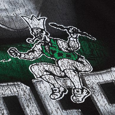 Men's Mitchell & Ness Chuck Cooper Black Boston Celtics 75th Anniversary Pioneers Player T-Shirt