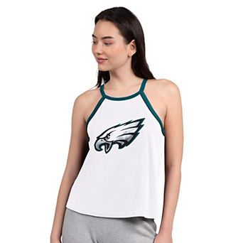 Women's G-III 4Her by Carl Banks White Philadelphia Eagles Redemption Win Tank Top