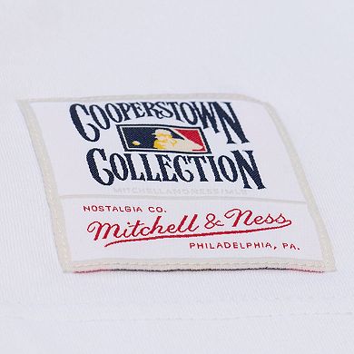 Men's Mitchell & Ness White Baltimore Orioles Cooperstown Collection Arctic T-Shirt