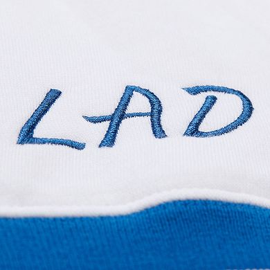 Men's Mitchell & Ness White Los Angeles Dodgers Cooperstown Collection Fleece Hoodie