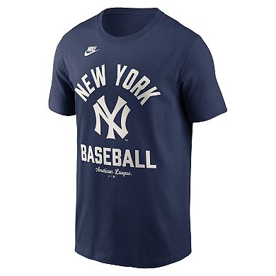 Men's Nike Navy New York Yankees Cooperstown Collection T-Shirt