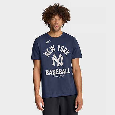 Men's Nike Navy New York Yankees Cooperstown Collection T-Shirt
