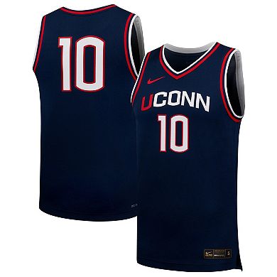 Unisex Nike #10 Navy UConn Huskies Replica Basketball Jersey