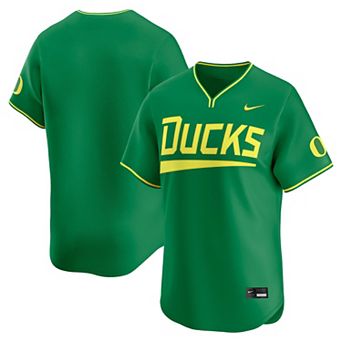 Men's Nike Green Oregon Ducks Baseball Limited Jersey