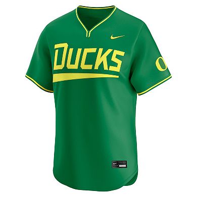 Men's Nike Green Oregon Ducks Baseball Limited Jersey