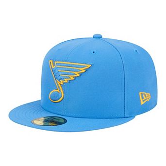 Men's New Era Blue St. Louis Blues Core Logo Fitted 59FIFTY Fitted Hat
