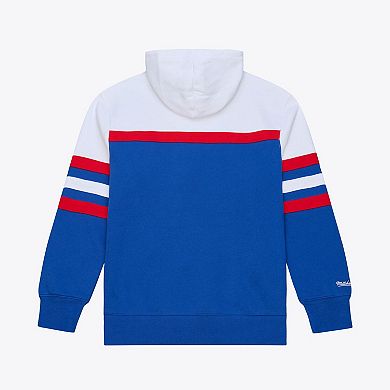 Men's Mitchell & Ness Royal Denver Nuggets Head Coach Hoodie