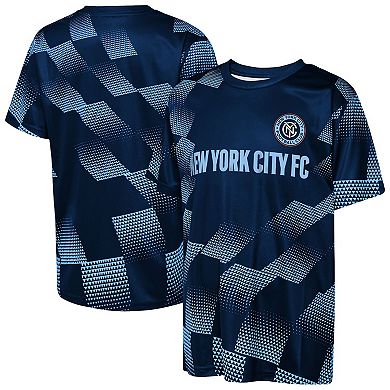 Youth Outerstuff Navy New York City FC Sheer Thrill T-Shirt