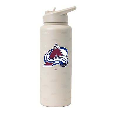 Logo Brands Colorado Avalanche 34oz. Sand Ghost Quencher Bottle