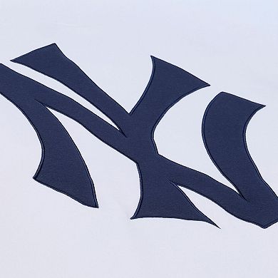 Men's Mitchell & Ness White New York Yankees Arctic Fleece Sweatshirt