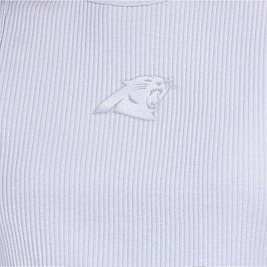 Women's Starter Pastel Blue Carolina Panthers Travel Pastels Cropped Tank