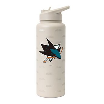 Logo Brands San Jose Sharks 34oz. Sand Ghost Quencher Bottle