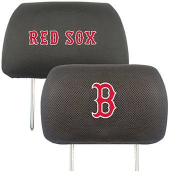 Logo Brands Boston Red Sox Car Head Rest Cover