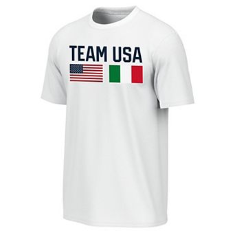 Men's Outerstuff White Team USA Milano Cortina 2026 Winter Olympics T-Shirt