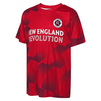 Youth Outerstuff Red New England Revolution Sheer Thrill T-Shirt