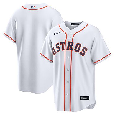 Men's Nike White Houston Astros Home Replica Jersey