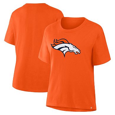 Women's Fanatics Orange Denver Broncos Essential Legacy T-Shirt