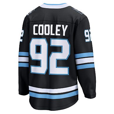 Men's Fanatics Logan Cooley Black Utah Mammoth Home Breakaway Jersey