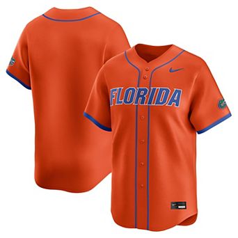 Men's Nike Orange Florida Gators Baseball Limited Jersey