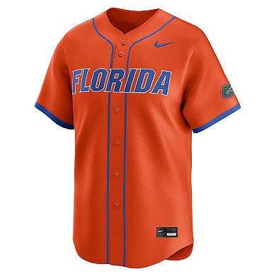 Men's Nike Orange Florida Gators Baseball Limited Jersey