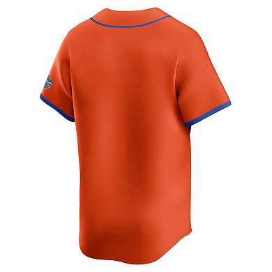 Men's Nike Orange Florida Gators Baseball Limited Jersey