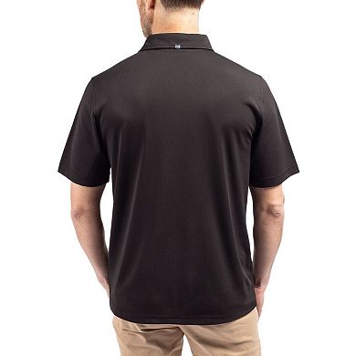 Men's Cutter & Buck Black Texas A&M Aggies Virtue Eco Pique Recycled Polo