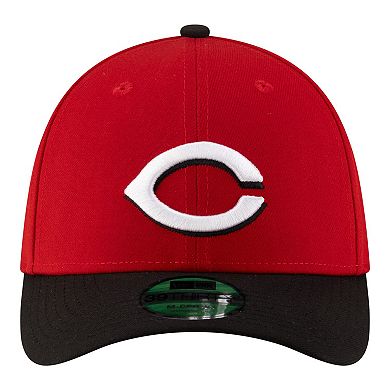 Men's New Era Red Cincinnati Reds Player Replica 39THIRTY M-Crown Flex Hat