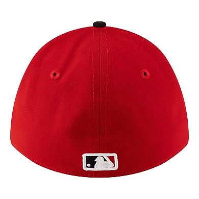 Men's New Era Red Cincinnati Reds Player Replica 39THIRTY M-Crown Flex Hat