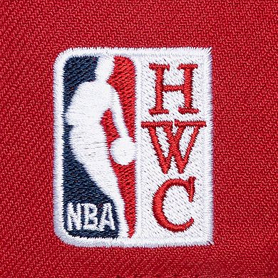 Men's Mitchell & Ness Wine Cleveland Cavaliers Legendary Home Pro Pinch Snapback Hat