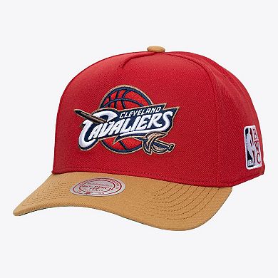 Men's Mitchell & Ness Wine Cleveland Cavaliers Legendary Home Pro Pinch Snapback Hat