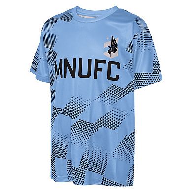 Youth Outerstuff Light Blue Minnesota United FC Sheer Thrill T-Shirt