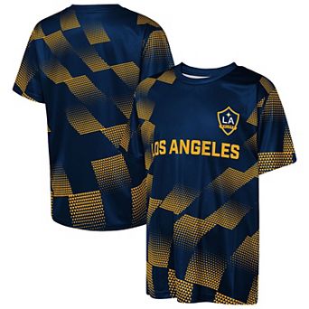 Youth Outerstuff Navy LA Galaxy Sheer Thrill T-Shirt