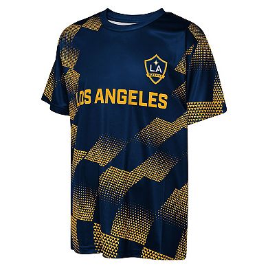 Youth Outerstuff Navy LA Galaxy Sheer Thrill T-Shirt