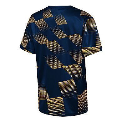 Youth Outerstuff Navy LA Galaxy Sheer Thrill T-Shirt