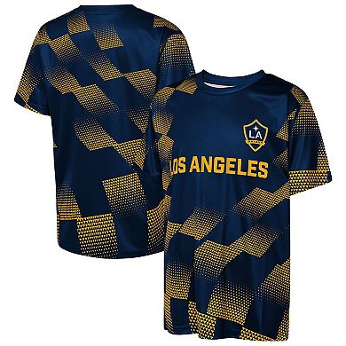 Youth Outerstuff Navy LA Galaxy Sheer Thrill T-Shirt