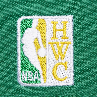 Men's Mitchell & Ness Kelly Green Boston Celtics Legendary Home Pro Pinch Snapback Hat