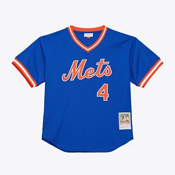 Men's Mitchell & Ness Lenny Dykstra Royal New York Mets Authentic Batting Practice Jersey