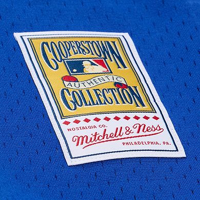 Men's Mitchell & Ness Lenny Dykstra Royal New York Mets Authentic Batting Practice Jersey