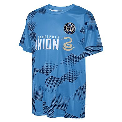 Youth Outerstuff Blue Philadelphia Union Sheer Thrill T-Shirt