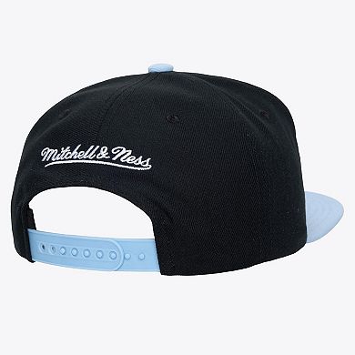 Men's Mitchell & Ness Black Utah Mammoth Legendary Home Snapback Hat