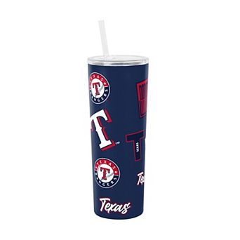 Logo Brands Texas Rangers 30oz Dreamweave Straw Tumbler