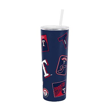 Logo Brands Texas Rangers 30oz Dreamweave Straw Tumbler