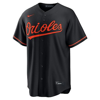 Men's Nike Gunnar Henderson Black Baltimore Orioles Alternate Replica Jersey