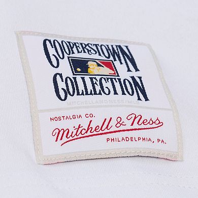Men's Mitchell & Ness White Detroit Tigers Cooperstown Collection Arctic T-Shirt
