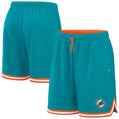 Men's Fanatics Aqua Miami Dolphins Fearless Drive Shorts