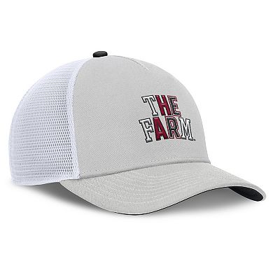 Unisex Nike Gray Stanford Cardinal 2026 Basketball Refresh 5-Panel Rise Trucker Hat