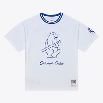Men's Mitchell & Ness White Chicago Cubs Arctic T-Shirt