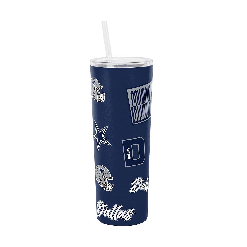 Logo Brands Dallas Cowboys 30oz Dreamweave Straw Tumbler